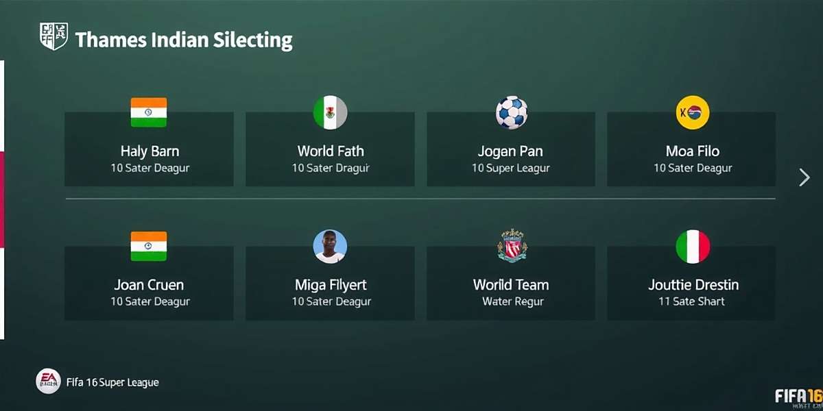 FIFA 16 Indian Super League team selection screen